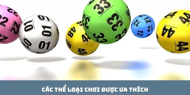 Các thể loại chơi được ưa thích